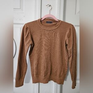 Women's Tan Sweater